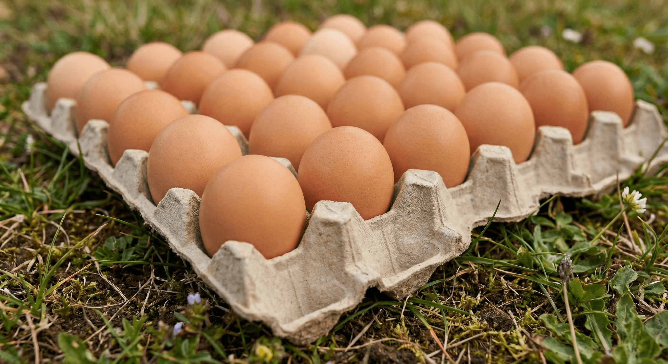 Œufs frais de la ferme